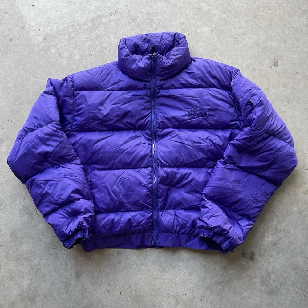 The North Face Purple Label Down Puffer Jacket USA Made Medium Purple Japan Boxy